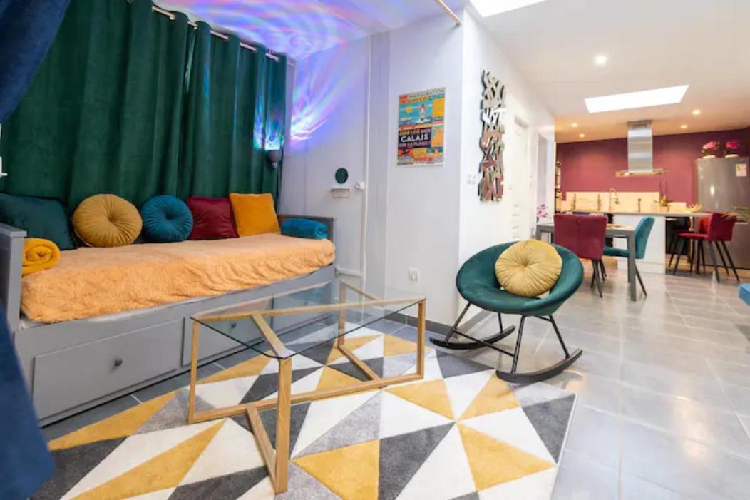 Casa Inca Calais - Appart Amazonas - Parking Free, Station Ngoại thất bức ảnh