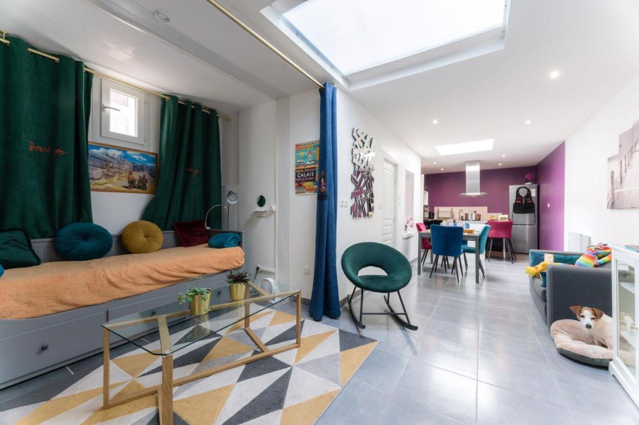 Casa Inca Calais - Appart Amazonas - Parking Free, Station Ngoại thất bức ảnh
