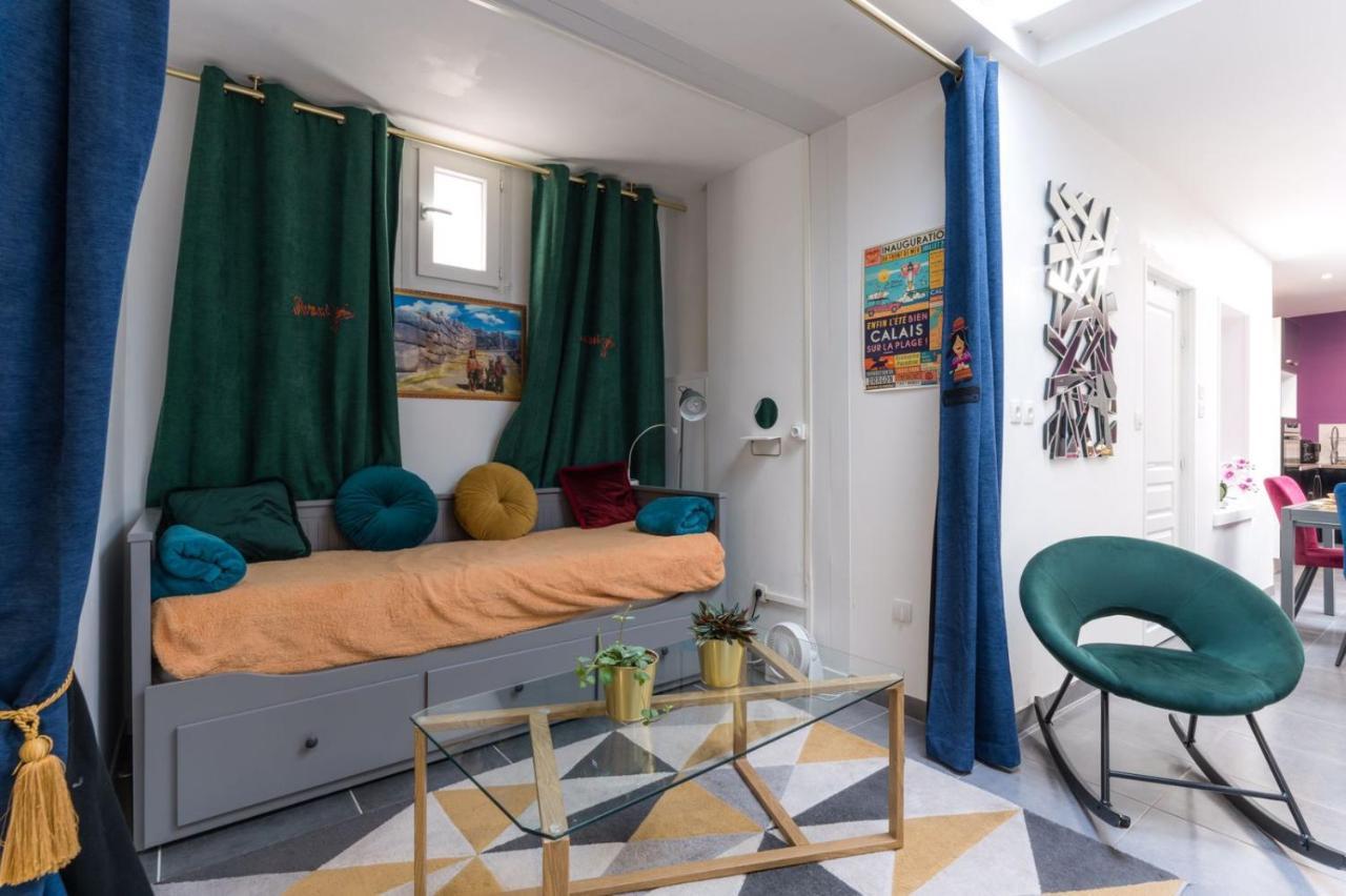 Casa Inca Calais - Appart Amazonas - Parking Free, Station Ngoại thất bức ảnh
